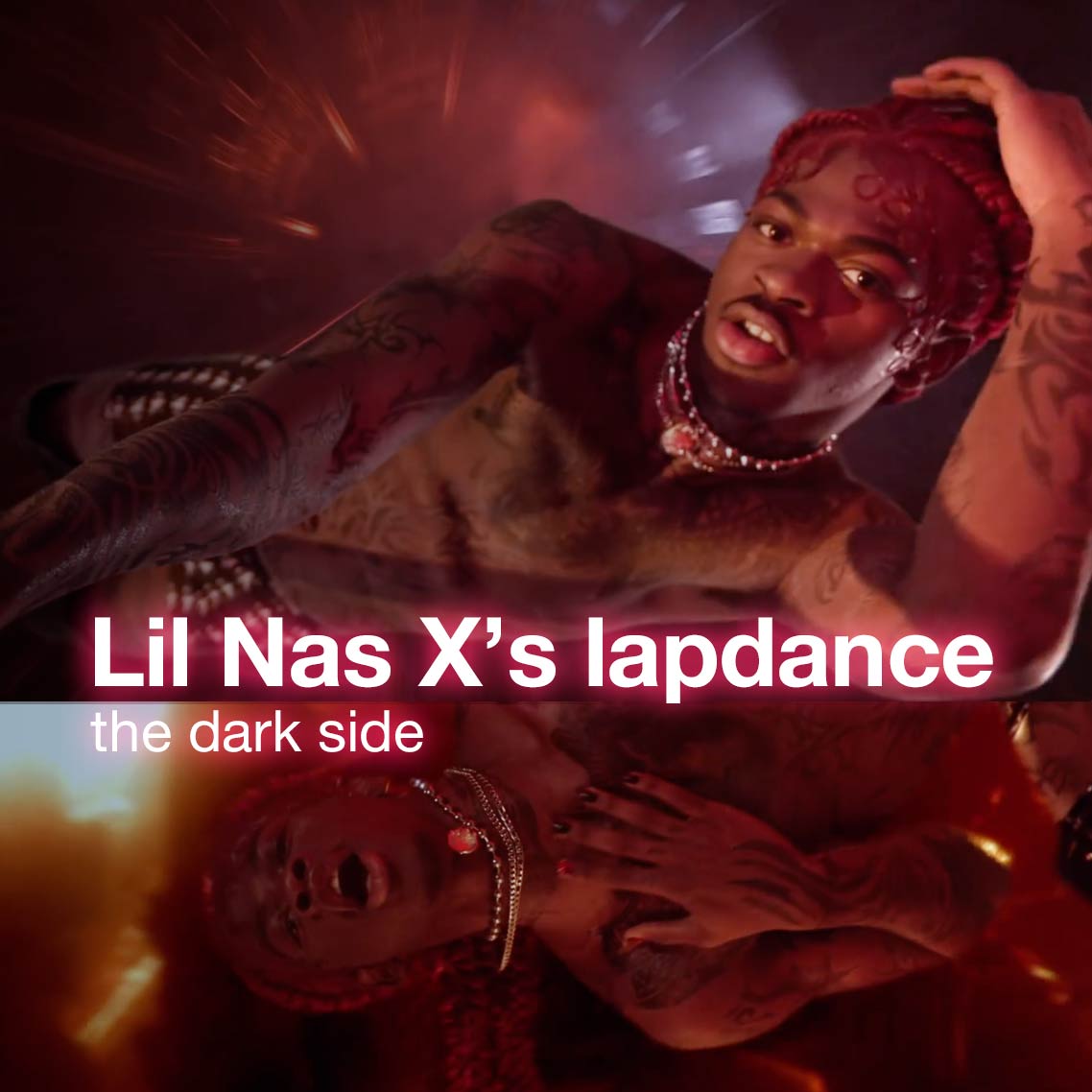 Lil Nas X's lapdance
